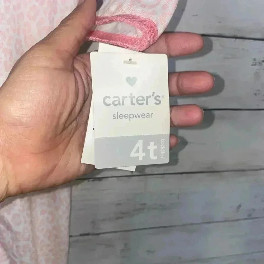 Carter’s Girls Kitty Sleepwear Size 4T - Picture 5 of 5